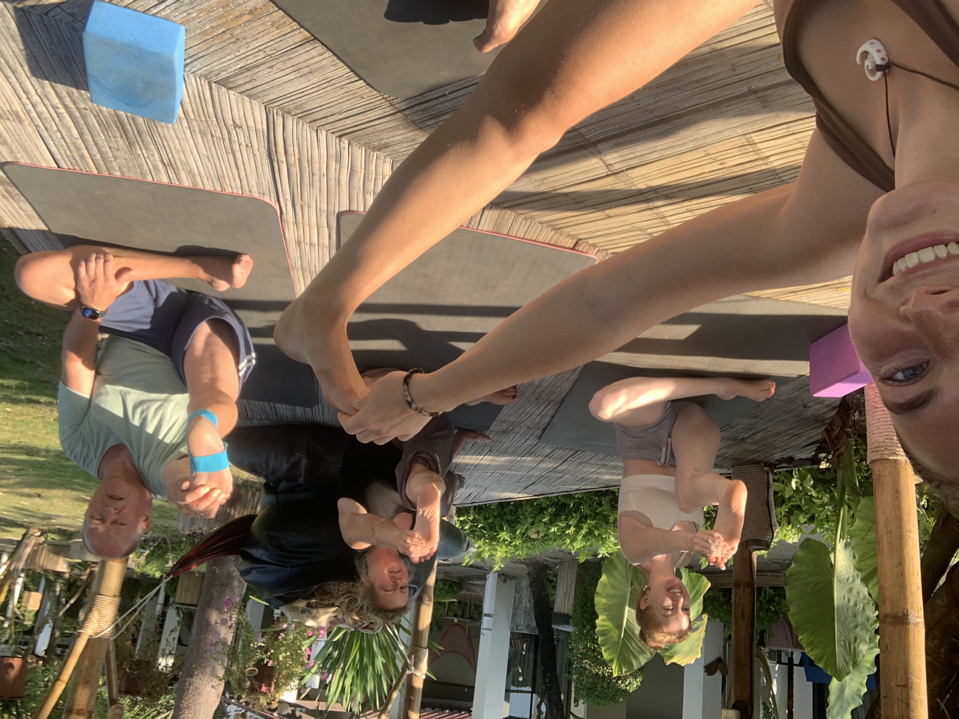 Exemple de vibration par le yoga